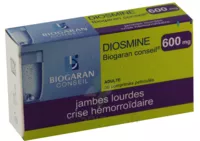 Diosmine Biogaran Conseil 600 Mg, Comprimé Pelliculé à BANTZENHEIM