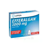 Efferalgan 1000 Mg Comprimés Pelliculés Plq/8 à BANTZENHEIM