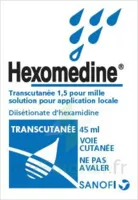 Hexomedine Transcutanee 1,5 Pour Mille, Solution Pour Application Locale à BANTZENHEIM
