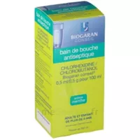Chlorhexidine/chlorobutanol Biogaran Conseil 0,5 Ml/0,5 G Pour 100 Ml, Solution Pour Bain De Bouche Fl/200ml à BANTZENHEIM