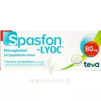 Spasfon Lyoc 80 Mg, Lyophilisat Oral à BANTZENHEIM