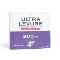 Ultra-levure 200 Mg Gélules Plq/10 à BANTZENHEIM