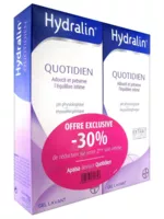 Hydralin Quotidien Gel Lavant Usage Intime 2*200ml à BANTZENHEIM
