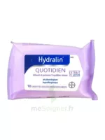 Hydralin Quotidien Lingette Adoucissante Usage Intime Pack/10 à BANTZENHEIM