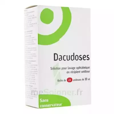 Dacudoses Solution Pour Lavement Ophtalmologique 24unid/10ml à BANTZENHEIM